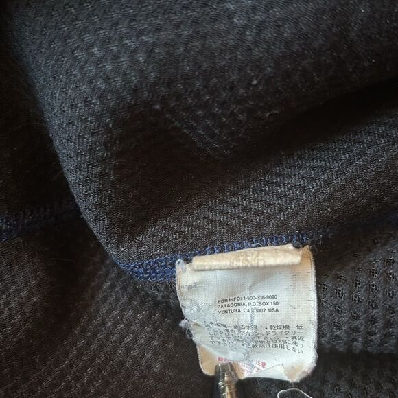 1990s Patagonia Deep Pile Patagonia Retro-X Sherpa Jacket Size XL - Picture 9 of 10